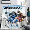 1 Stück ASTRO BOT Aufdruck Flanelldecke, Hohe Qualität für alle Jahreszeiten, Heimdekoration, Wärme und Komfort, Perfekt für Weihnachtsgeschenke