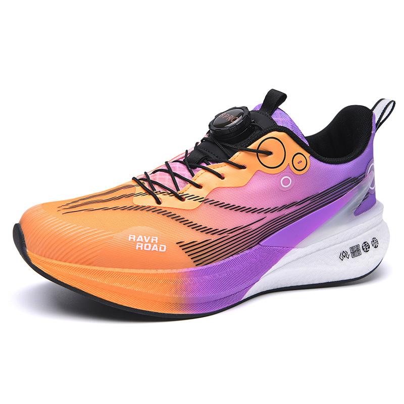 Chitu 8PRO full palm carbon board male and female teenagers racing breathable mesh running shoes rotating buckle shock-absorbing sports shoes
