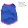 Pet Vest Anti-Hair Removal Mosquito Prevention Breathable Fabric Dog Vest Color-Blocking Design Pet Clothing