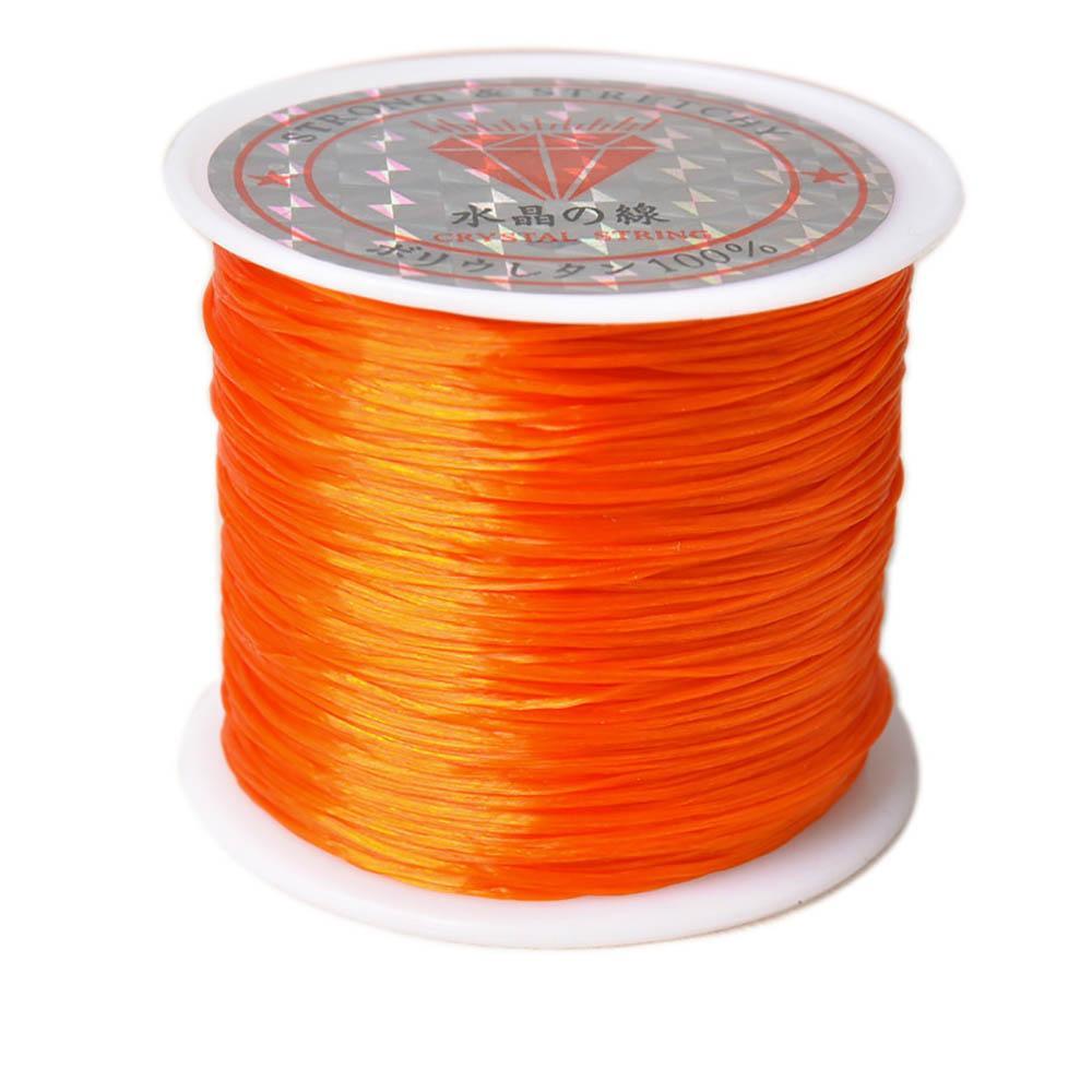 10/40m Black White Stretch Elastic Cord Elastic Thread For Beading Cord String Thread Diy Bracelets Necklace Jewelry Making
