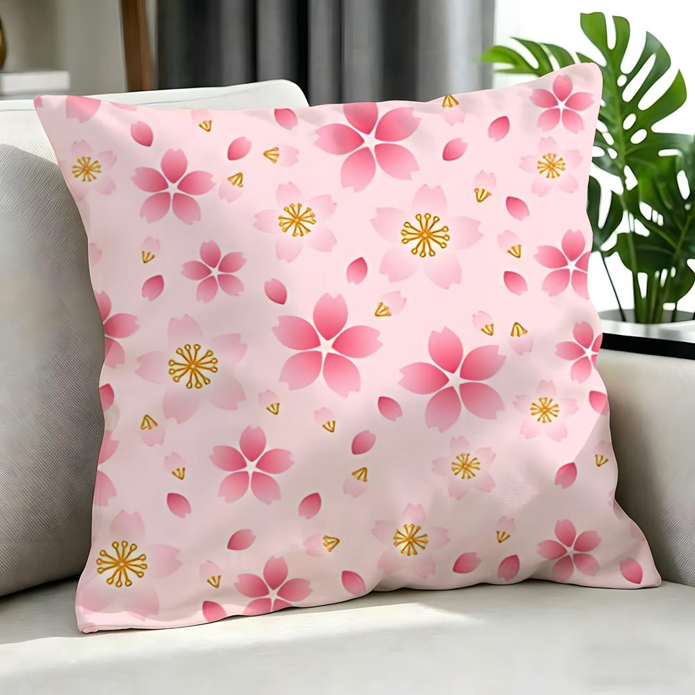 flower Plum Blossom Cushion Cover Cushion Cover Set Pcs x x x Pillowcase Decorative Sofa Home Decor