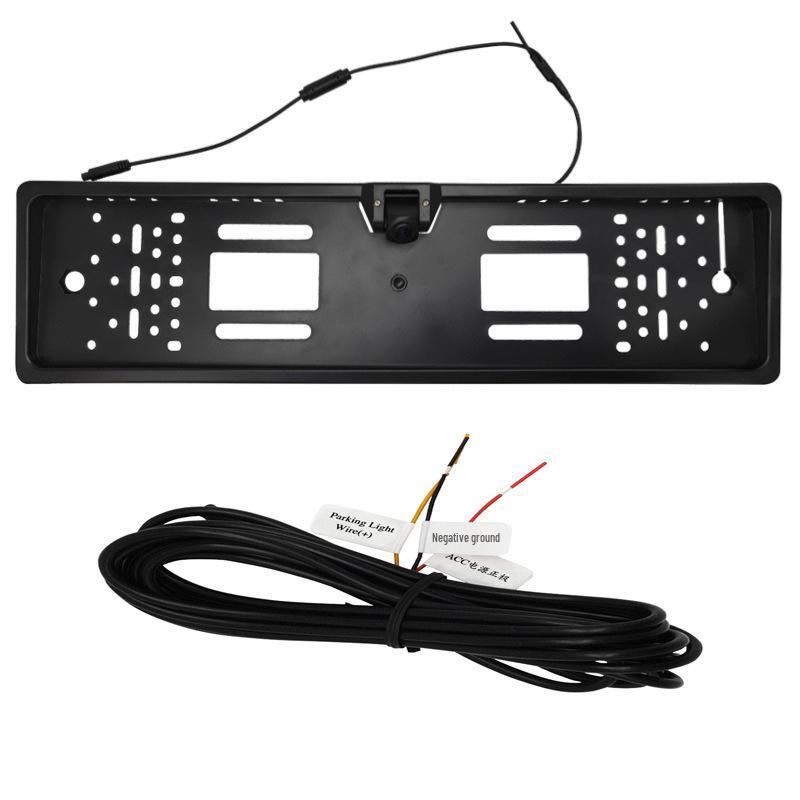 HD Wireless Reversing Camera with European License Plate Frame
