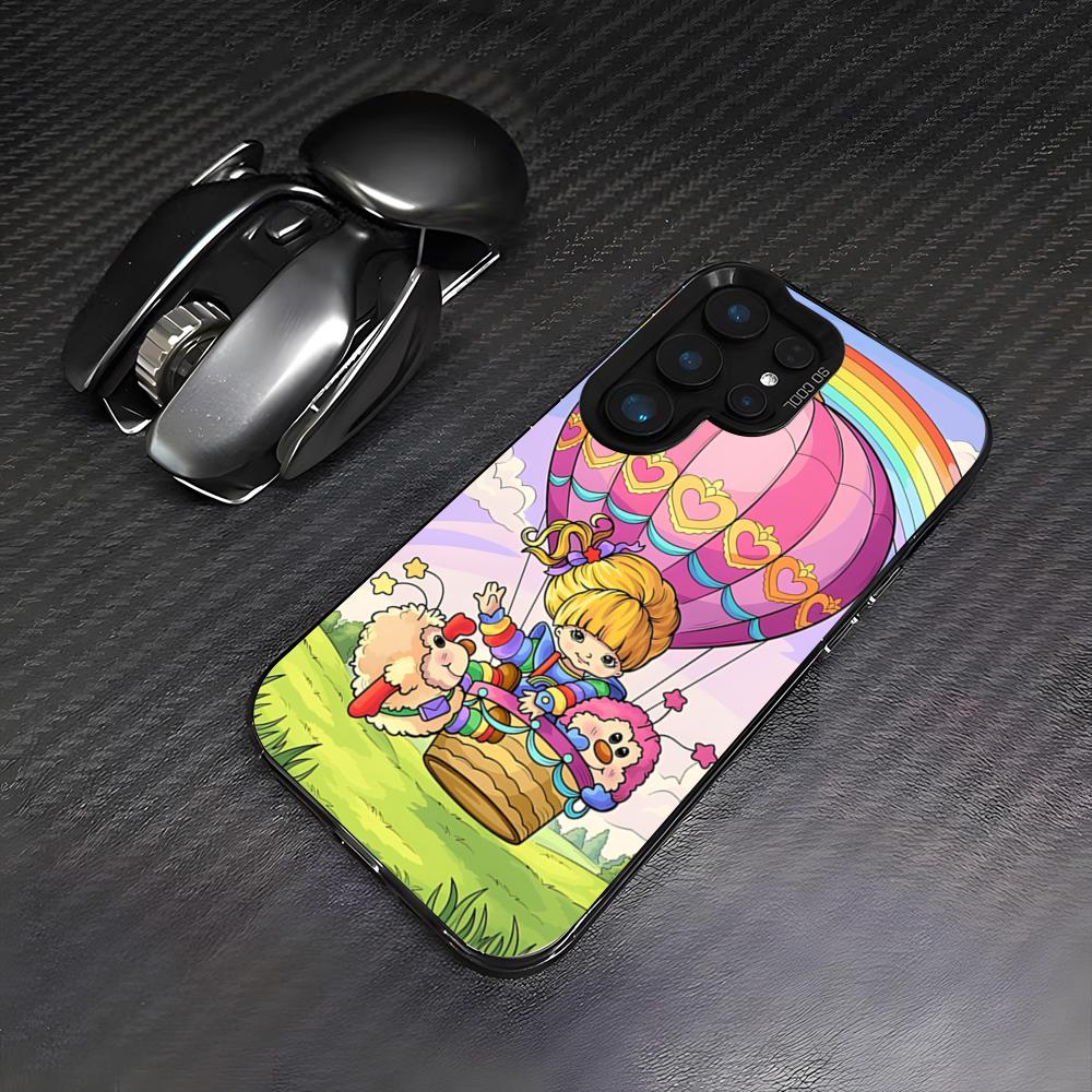 

Cartoon R-Rainbow Brite Phone Case For Samsung S26 S25 Plus S20 S20 Plus S22 Ultra S23 FE S21 Plus S21 Ultra Colorful Cover Galaxy S21FE 5G
