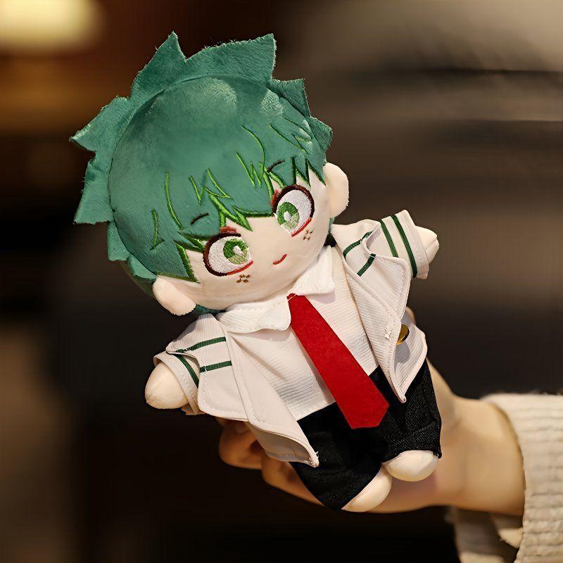 Boku No Hero Academia Plush Dolls 20cm Anime Stuffed Bakugou Plushies Toys Kids Midoriya Izuku Doll Fan Christmas Birthday Gifts