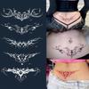 Pink Totem Tattoos Set Temporary Waterproof Tattoo for Women Covering Scars Sexy Wing Art Tatto Festival Cheap Goods Stickers