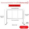 Mobile Floor-Standing Aluminum Poster Display Stand