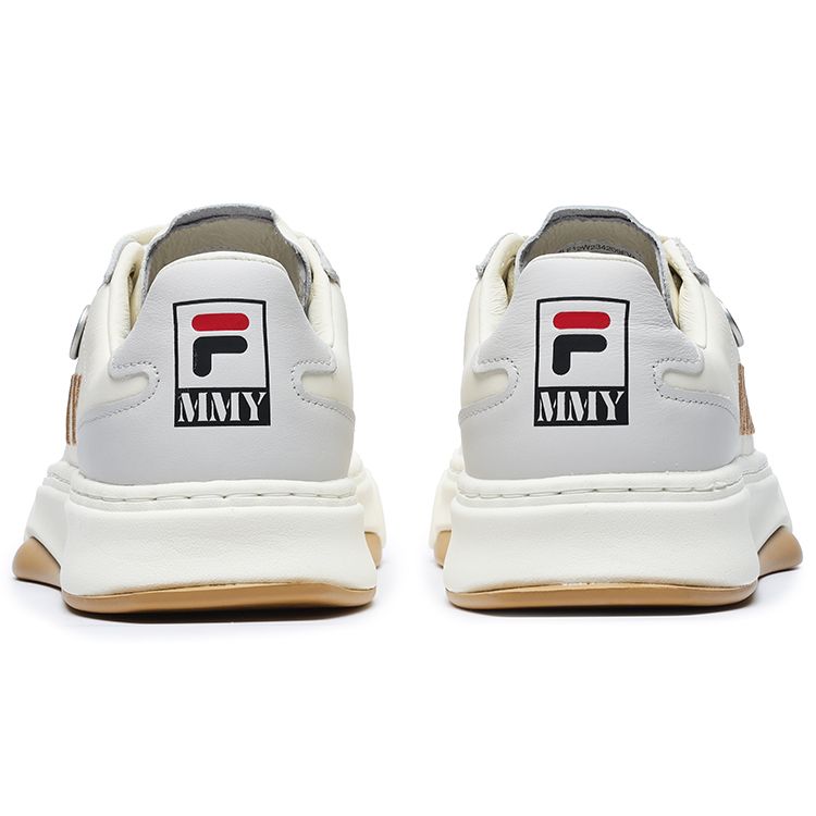 Mihara Yasuhiro X Fila FM-4 Fashion Durable Low-Top Skate Shoes Women sneaker Vanilla-Ice Antarctic-Gray F12W234209FVA