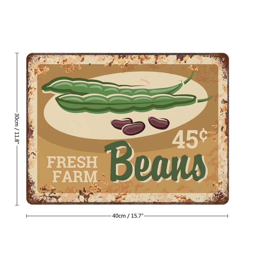 1 Pack Rustic Metal Wall Poster, Weathered Old-style Iron Surface, Ideal Indoor Decoration for Bar Pub Coffee Shop Living Room or Office Wall Display