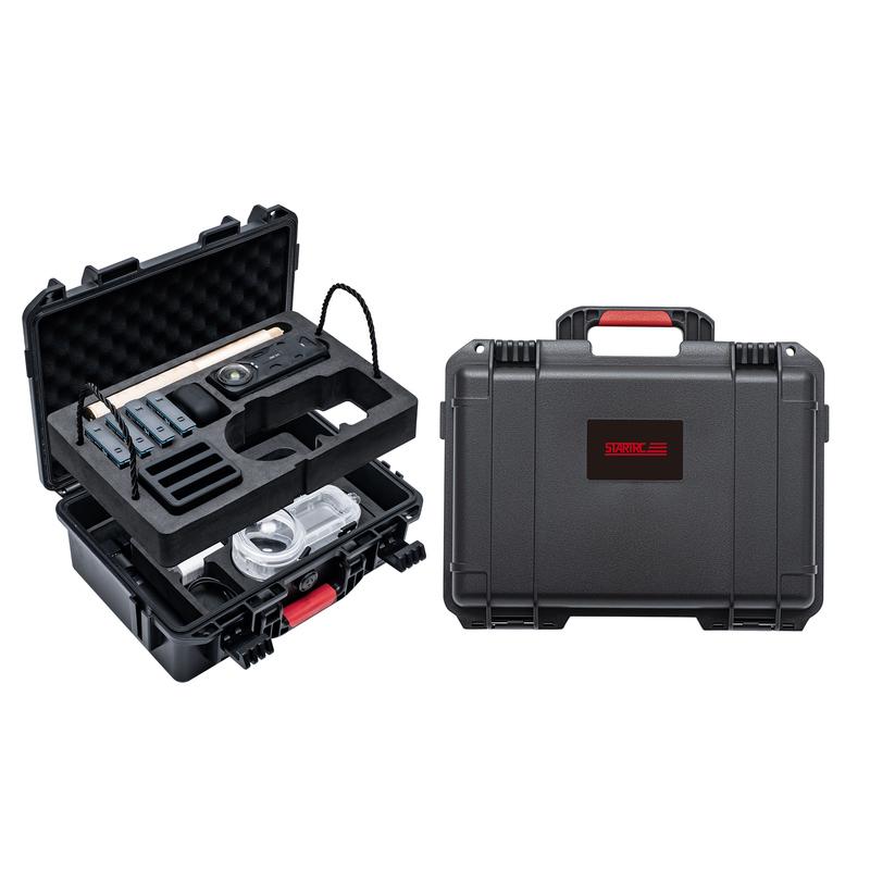 STARTRC Waterproof Hard Case for Insta360 X4 Double Layers Travel Carrying Case Large Storage Action Camera Accessories