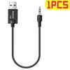 1/2PCS USB Bluetooth Receiver 3.5mm Inline Bluetooth Audio Adapter Car 4.2 Bluetooth Receiver Audio for Car Speaker Amplifier