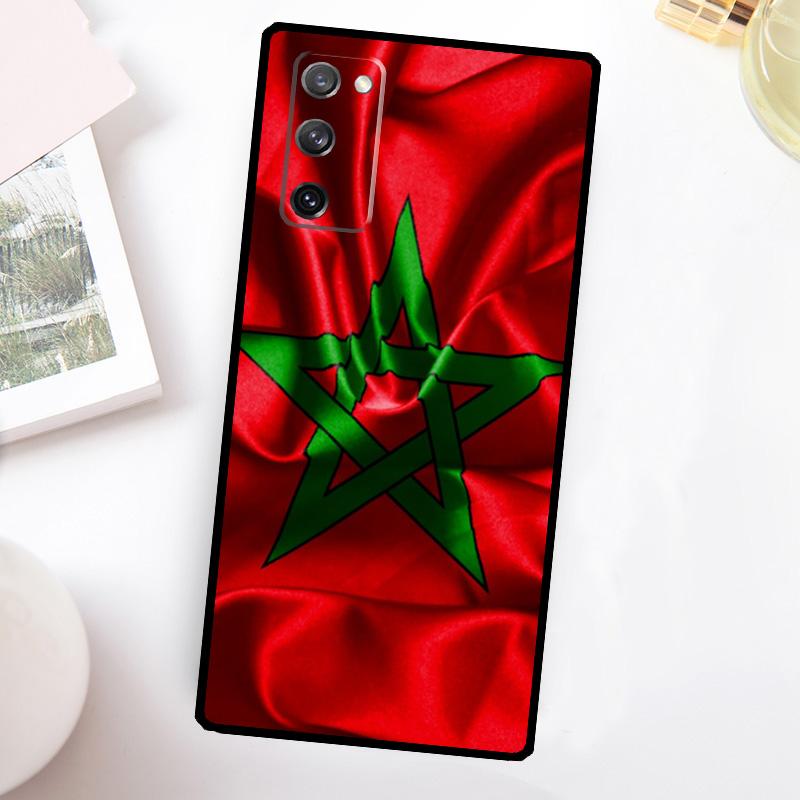

Morocco Moroccan Flag Funda For Samsung Galaxy S23 Ultra S22 Plus S20 S21 FE S8 S9 S10 Note 10 20 S24 Ultra Case Galaxy S21