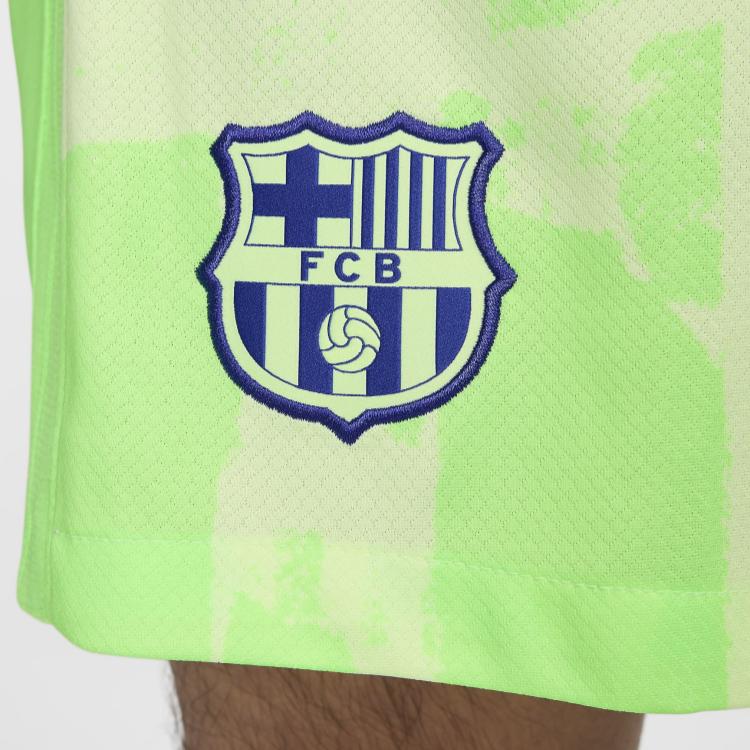 Nike FC Dri-Fit FW24 Barcelona Football Club Saison 2024/25 Dritter Stadion Sport Schnelltrocknend Bequeme Fußballhose Herren Unterteile FQ2057-701