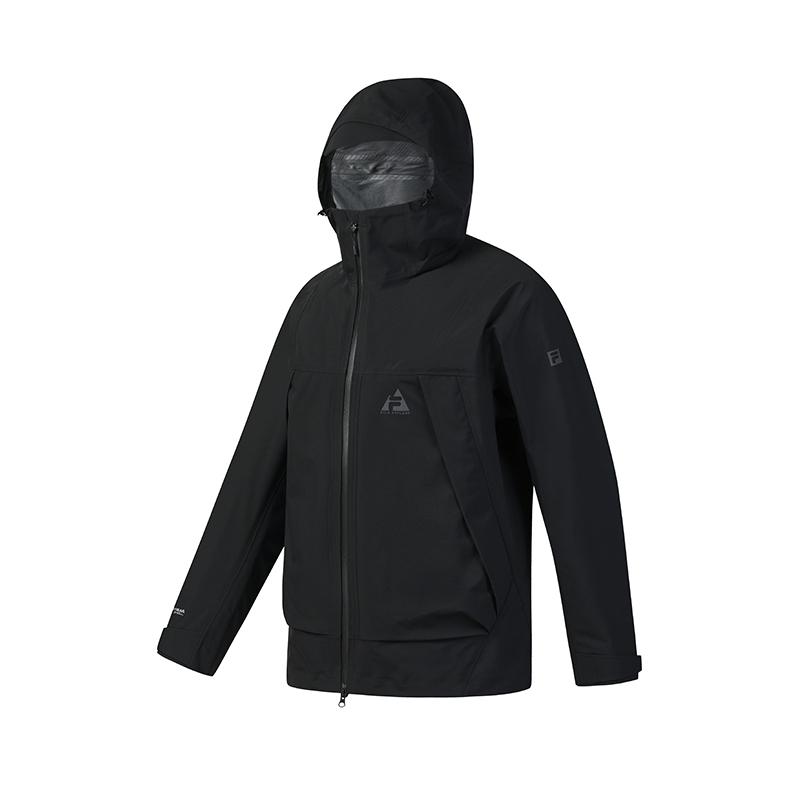 FILA Explore Minimalist Classic Retro Sports Casual Outdoor Hard Shell Versatile Comfortable Hooded Jacket Men Jacket A11M617718F-BK