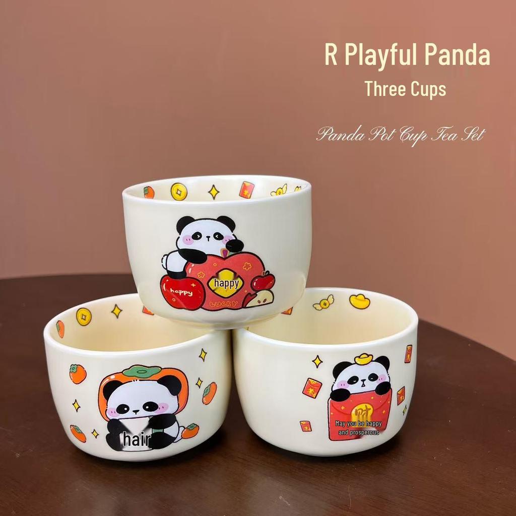 Panda Insulated Tea Pot, 316 Stainless Steel, Compact Size, Tea & Water Separation