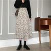 2025 Floral A-Line Petite Mid-Length Skirt for Women - Elegant Spring/Autumn Style