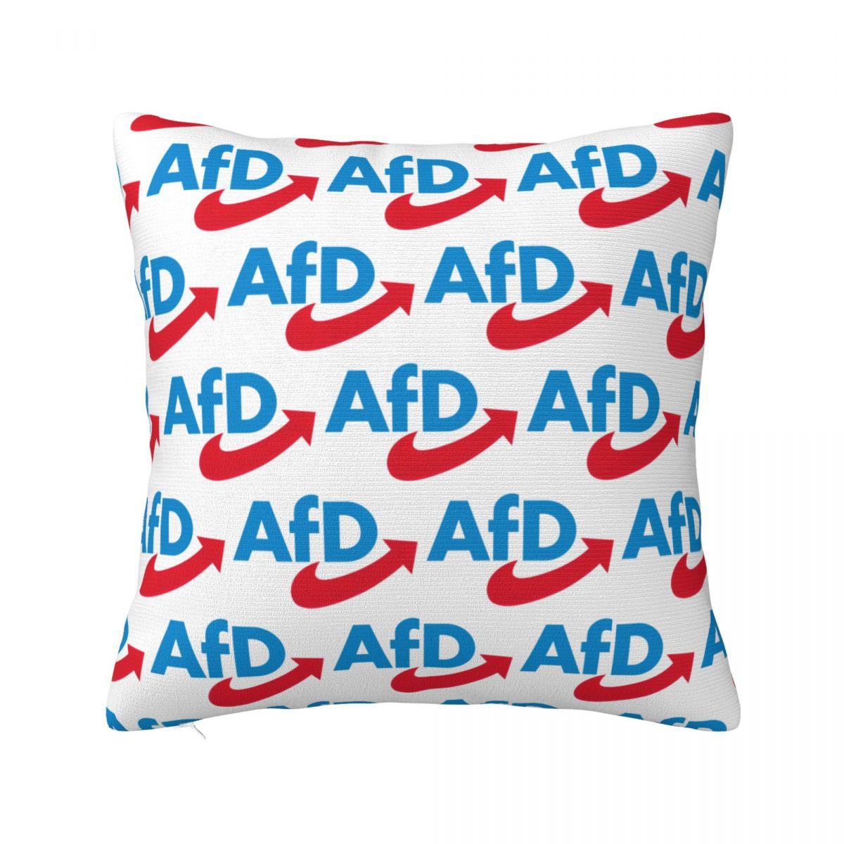 Lu Xika Chen Unisex Alternative Afd Germany Pillow Cases Cushion Covers Vintage Polyester Decorative Pillowcase For Car 40*40Cm