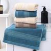 Bath Towel Washcloth Cotton Towel Solid Color Soft Absorbent Towels Multipurpose Use For Hotel Bathroom Highly Absorbent