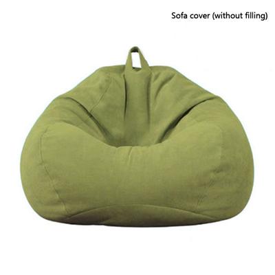 Trendy Unisex Living Room Beanbags Lounger Lazy Sofa Bean Bag Cover Indoor Seat Bean Bag For Adults Kids(No Filling) Without Filler Large Sofa Cover