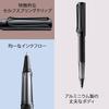 LAMY AL-Star Black Rollerball Pen - Clear Ergonomic Grip Pen Line Width M - Lightweight Aluminum ...