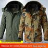 Men's & Women's Tactical Mid-Length Camouflage Cotton Jacket