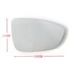 Compatible Lens for 2006-2015 VW EOS, Jetta, Jetta IV, Passat B7, Scirocco (US Spec)