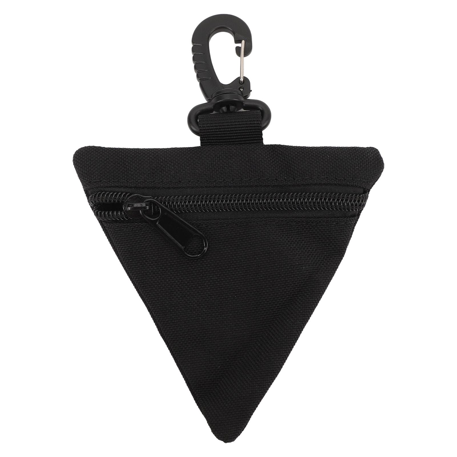 

Треугольный кошелек для монет, многоцелевой, портативный, легкий, нейлоновый, утолщенный, износостойкий, треугольник