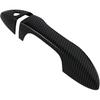 8Pcs Carbon Fiber Car Door Handle Cover Trim For Toyota Corolla Altis 2014-2018
