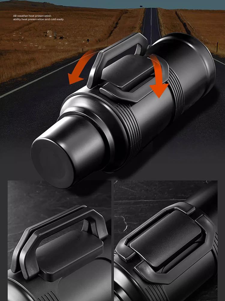 GIANXI Stainless Steel Portable Ooutdoor Thermal Bottle With Handle Large Capacity Camping Sport Kettle Camping Kitchenware