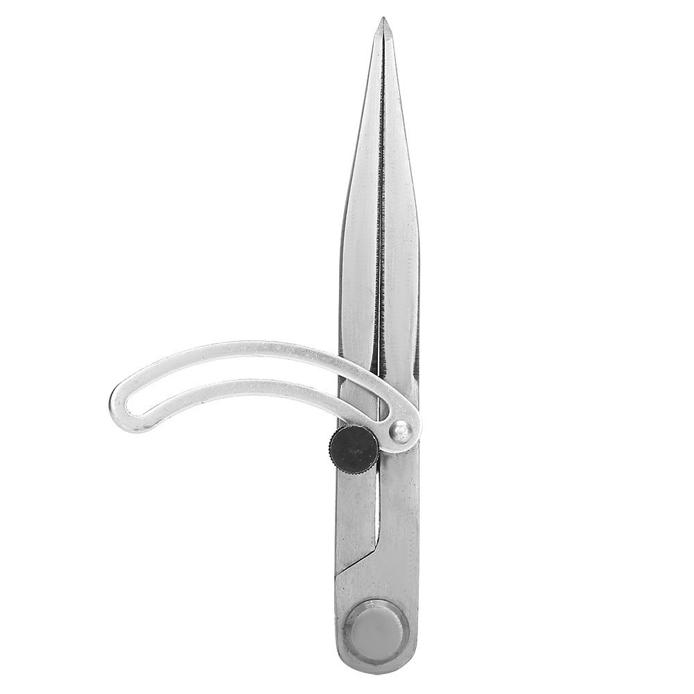 Leather Scriber Spacing Compass Marking Tool Leather Craft Line Drawing Rotating Tool 150mm