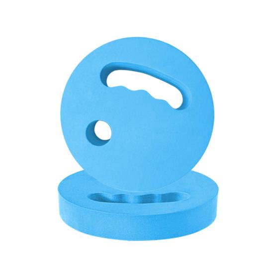 2Pcs Water Exercise Discs EVA Foam Handheld Swim Disc Pool Resistance Water Weights Adults Beginner Swimming Pool Aquatic Exercise Water Aerobic