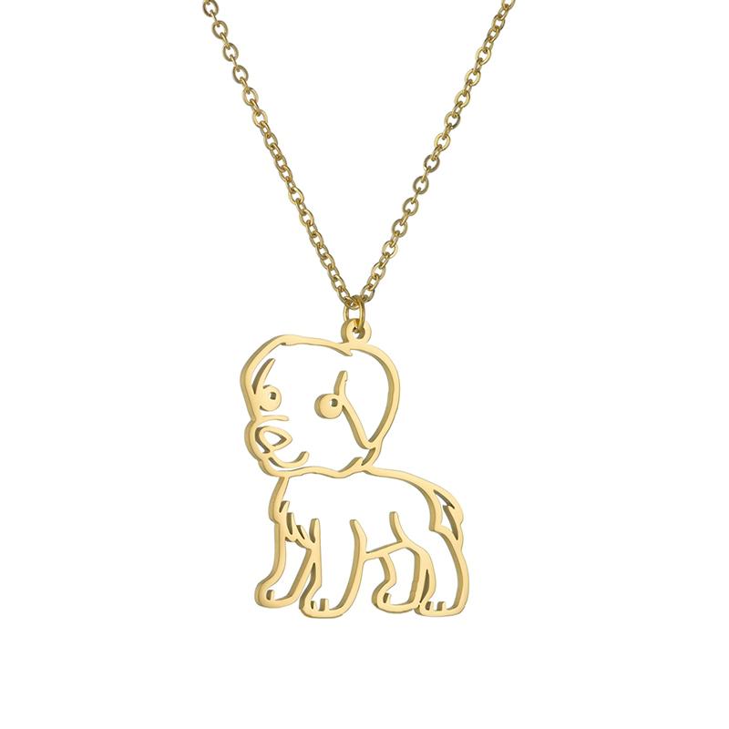 Treebud Custom Personalized Children s Drawing Necklace Stainless Steel for Women Men Special Logol Artwork Pendant Jewelry Gift Pendant