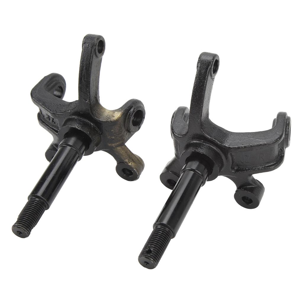 1pair Steering Knuckle Spindle Left Right Wheel Steering Knuckle for 200cc ATV Quad Bike Black