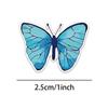 Butterfly Stickers - 500PCS Embossed Waterproof Decals for Nails, Journals & DIY Crafts (Self-Adhesive, Mixed Colors)