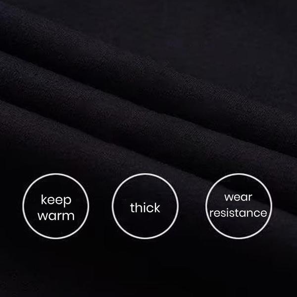 Fleece-Hose für Herren, Fleece-Jogginghose, Herren-Winter-Fleece-Jogginghose, elastische Taille, Kordelzug, verdicktes Fleece-Futter, Jogginghose