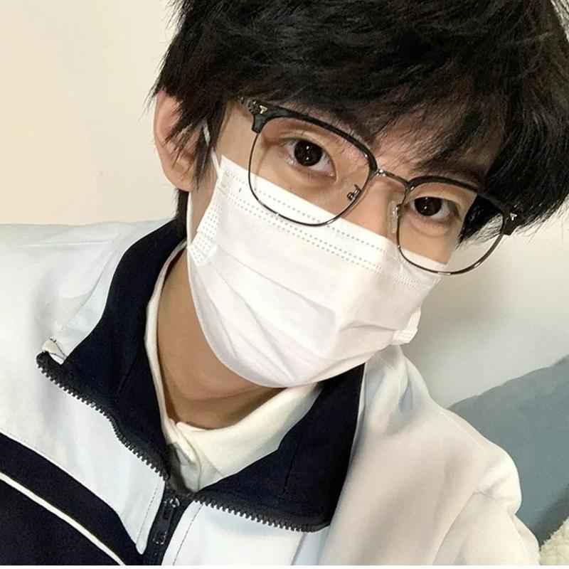 High Definition Half Frame Myopia Glasses Retro Men Women Near Sight Clear Eyeglasses Transparent Blue Light Blocking Eyewear