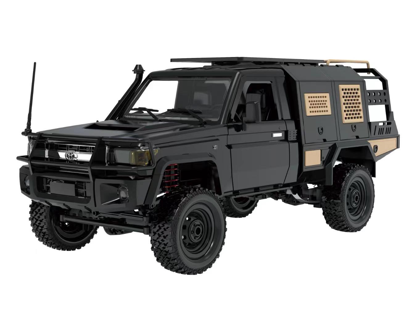 

Радиоуправляемая модель пикапа Toyota LC79: MN82s Внедорожный Рок Кроулер 4WD