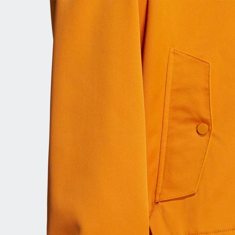 Adidas Irregular Sport Hooded Jacket Women Outerwear Orange H09759