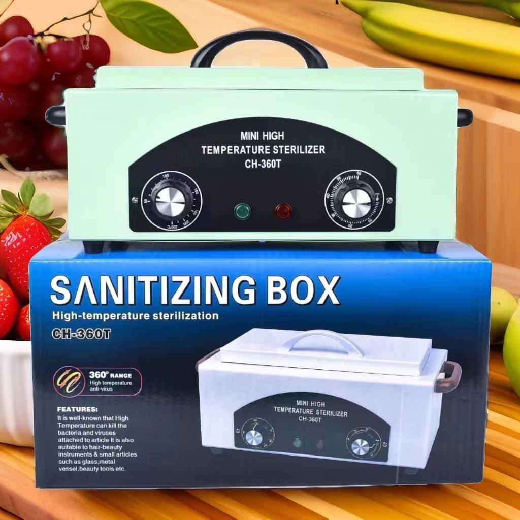 

360T High-Temp Disinfection Box for Beauty, Manicure & Tattoo Tools European Version белый