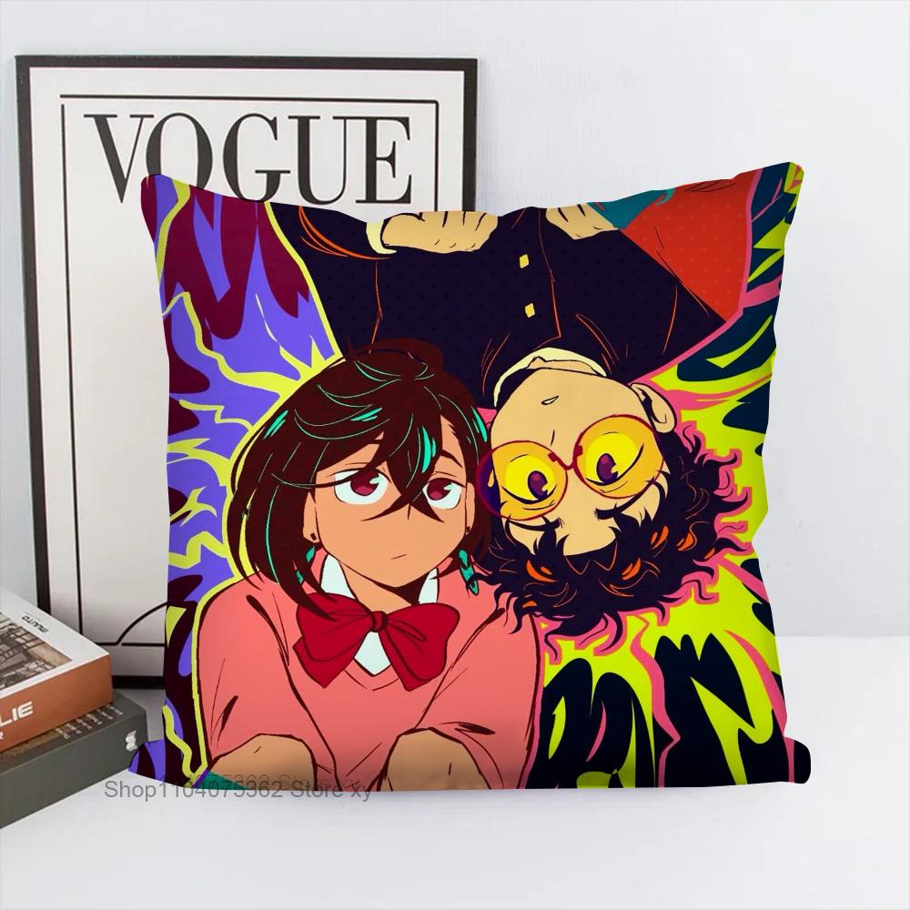 Anime Dandadan Ken Takakura B Pillow Case Square Pillow Bedroom Sofa Leisure Comfort Cushion Car Living Room Home Decoration