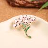 Lily of the Valley Brooch Light Luxury Premium Badge Fashion Versatile Clothing Accessories