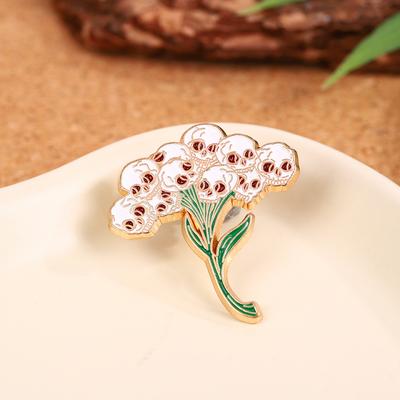 Lily of the Valley Brooch Light Luxury Premium Badge Fashion Versatile Clothing Accessories