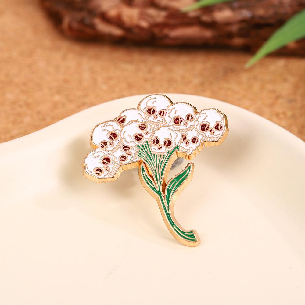 Lily of the Valley Brooch Light Luxury Premium Badge Fashion Versatile Clothing Accessories