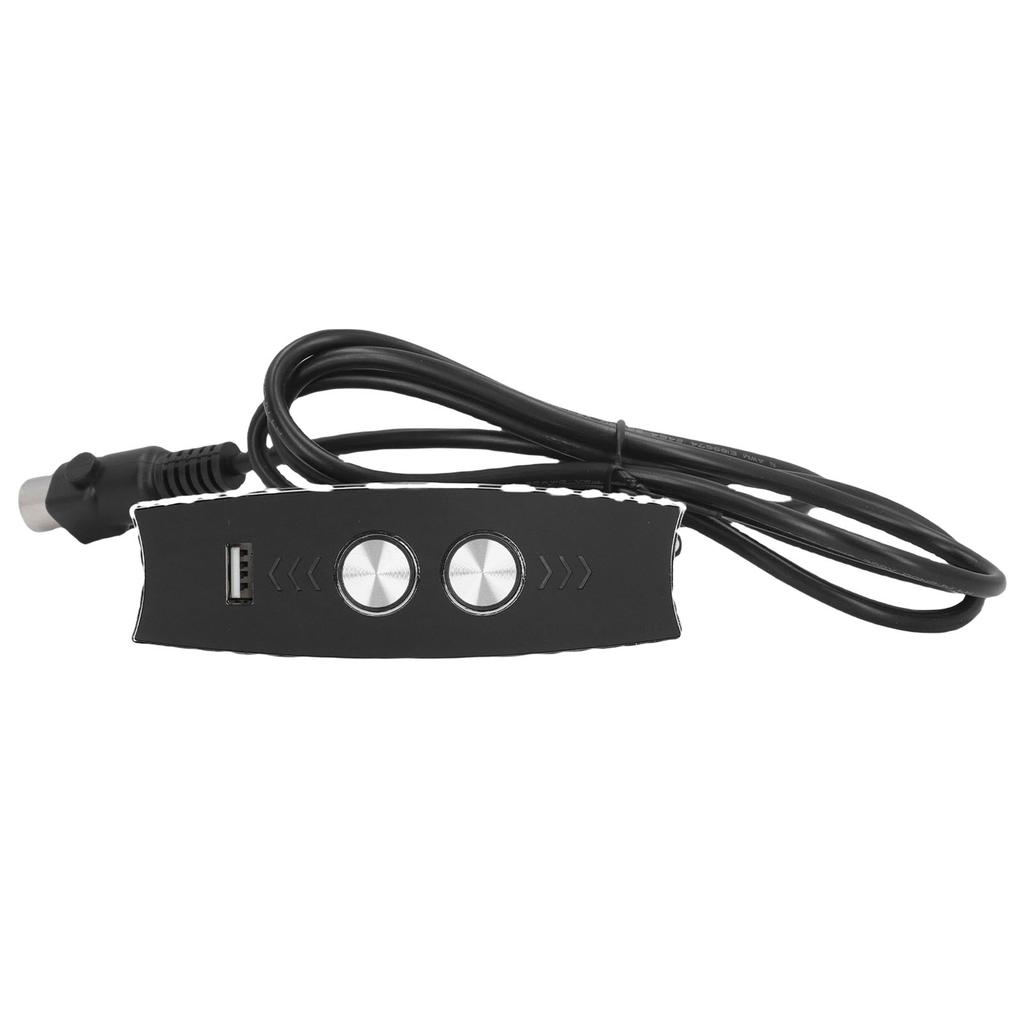 Electric Recliner Controller USB Charging LED Backlit 5 Pin Electric Sofa Hand Control Switch for