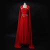 Wei Jin Hanfu: Women's Ancient Costume, Knight Style, Wide Sleeves, Elegant Red Fairy Design