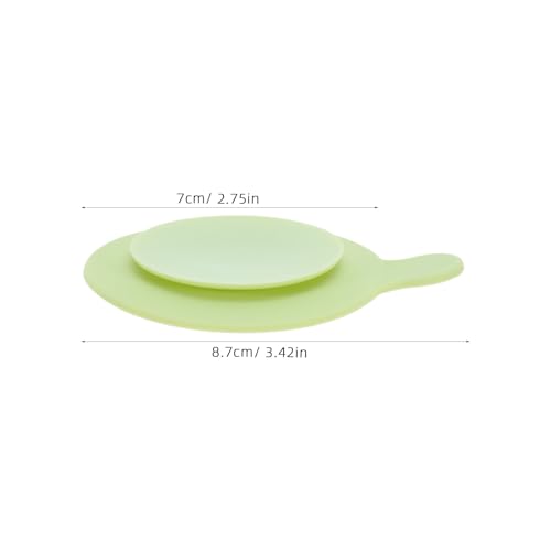 Confezione da 6 Piatti Antiscivolo con Ventosa per Ciotole, Ventose in Silicone Biadesive per Fissare i Piatti per Bambini e Bambini Piccoli