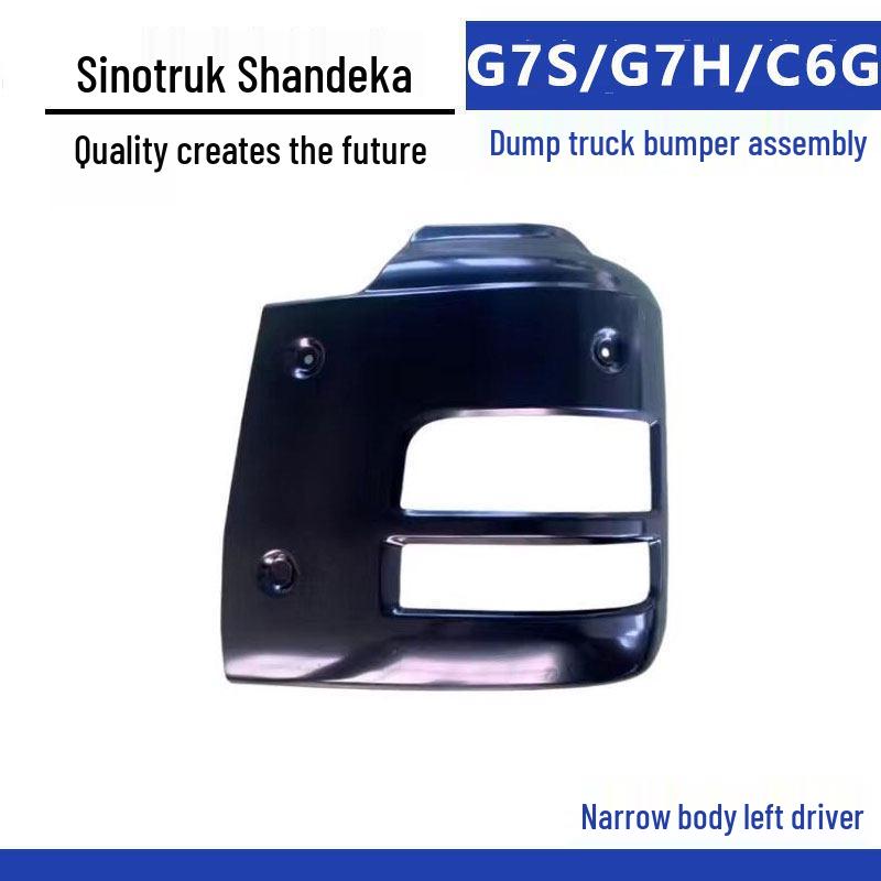 Compatible with Sandeka G7H Dump Truck: Bumper Assembly, G7S Headlight Trim, C6G Headlight Cover, C7H Headlight Corner.