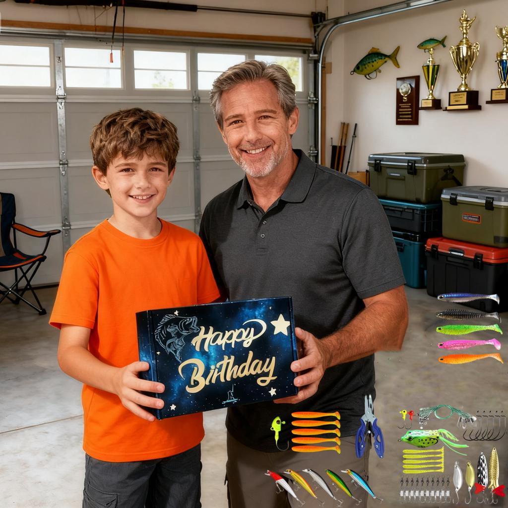 673BLuya Mysterious Fishing Equipment All Fishing Kits Big Mouth Bass Small Mouth Bass Troutbait Fishing Set