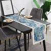 American Retro Table Runner Jacquard Fabric Ins Style Tassel Table Flag Coffee Table TV Cabinet Long Tablecloth