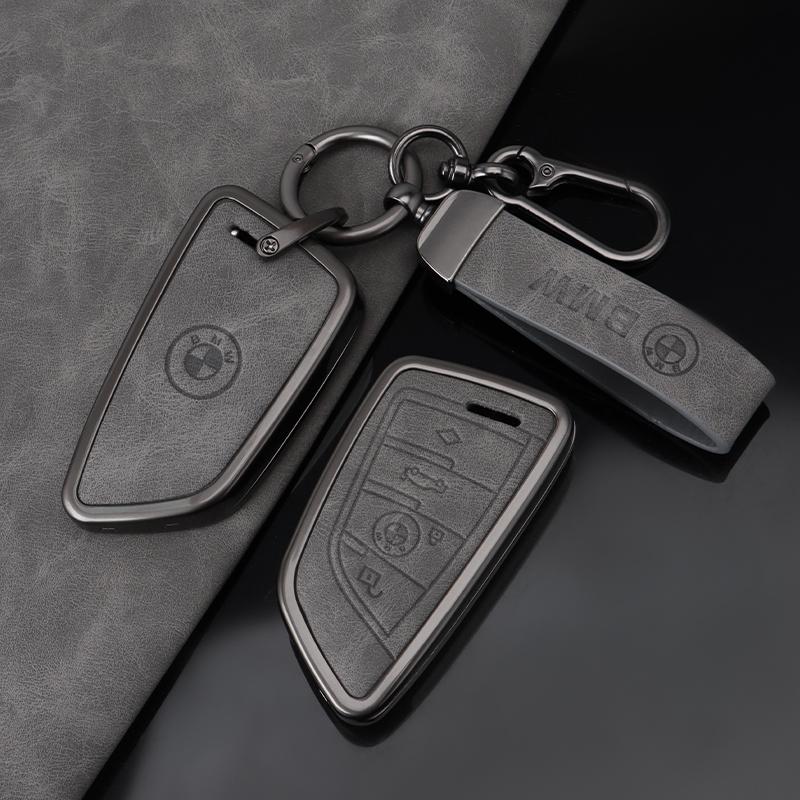 Car Remote Key Case Cover Shell For BMW M X1 X3 X5 X6 X7 1 3 5 6 7 Series G20 G30 G11 F15 F16 G01 G02 F48 Accessories Keychain T6