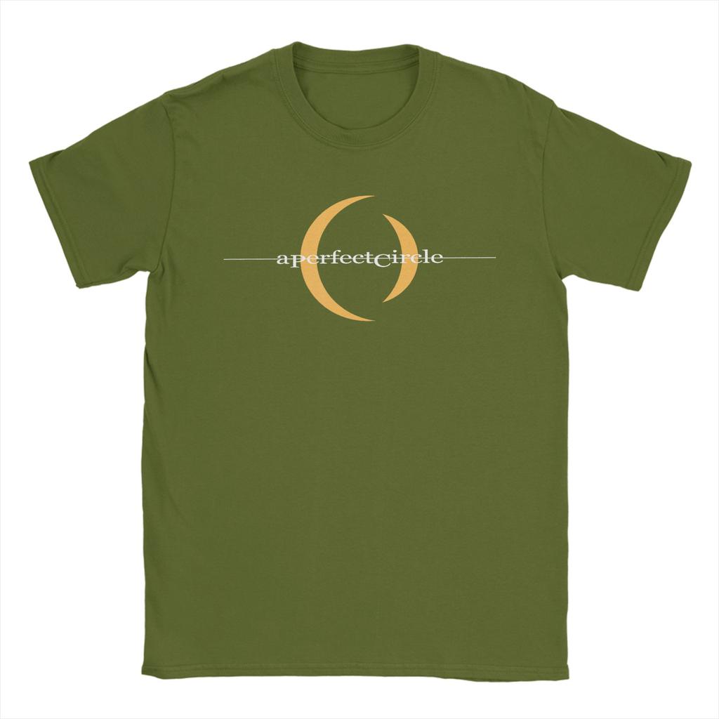 A Perfect Circle Logo Cotton T Shirt For Unisex Beach Vintage T Shirts O Neck Harajuku Tees Oversized Pattern Clothes